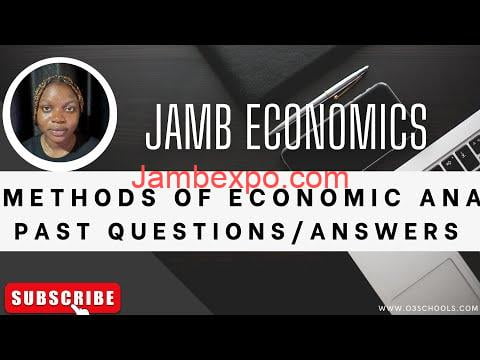 JAMB Economics Past Questions and Answers